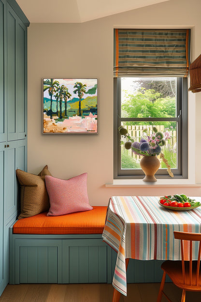 Palm Cove 43 x 43 cm FRAMED ***Exclusively available at Mynt Gallery in Canterbury VIC***