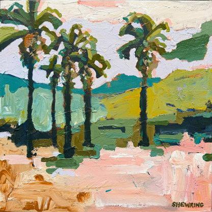 Palm Cove 43 x 43 cm FRAMED ***Exclusively available at Mynt Gallery in Canterbury VIC***
