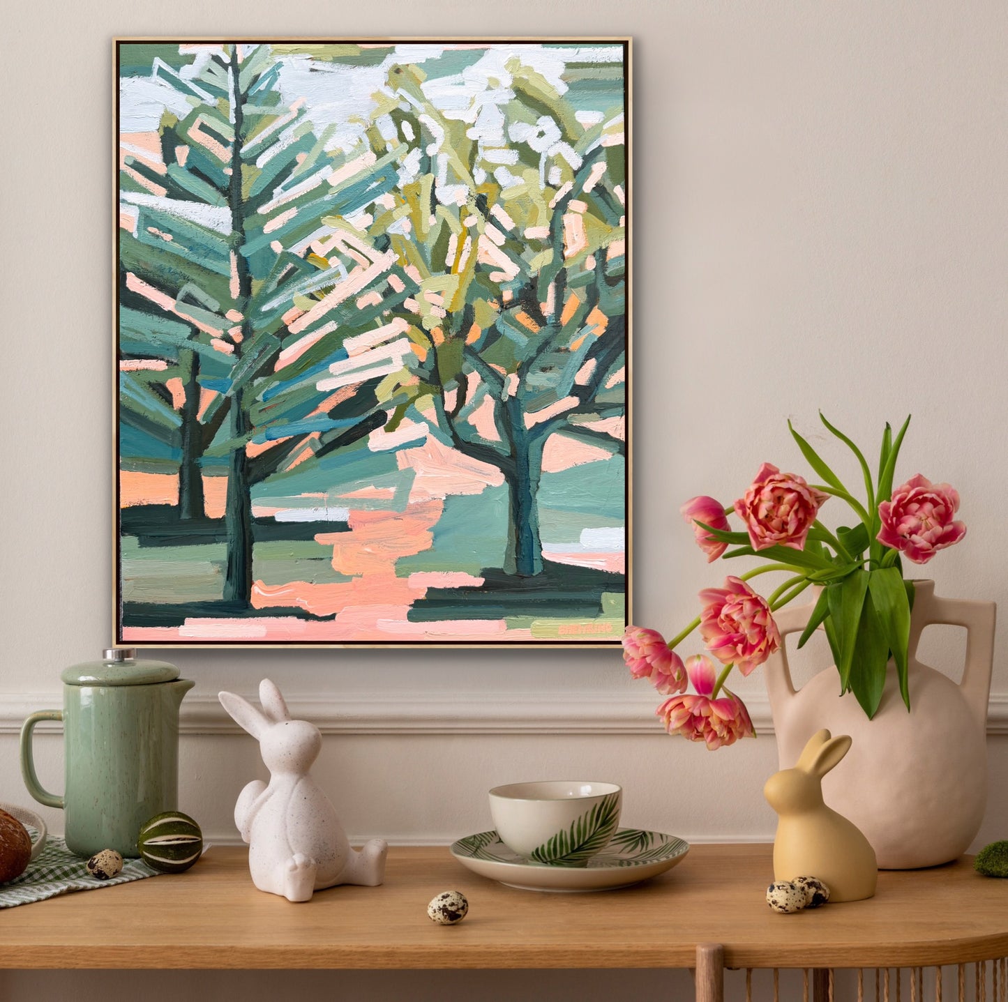 Seasons Of Love 64x54cm FRAMED