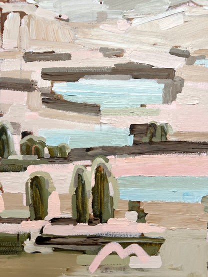 Sienna Sky 123x93cm FRAMED SOLD