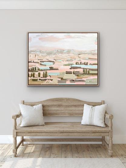 Sienna Sky 123x93cm FRAMED SOLD