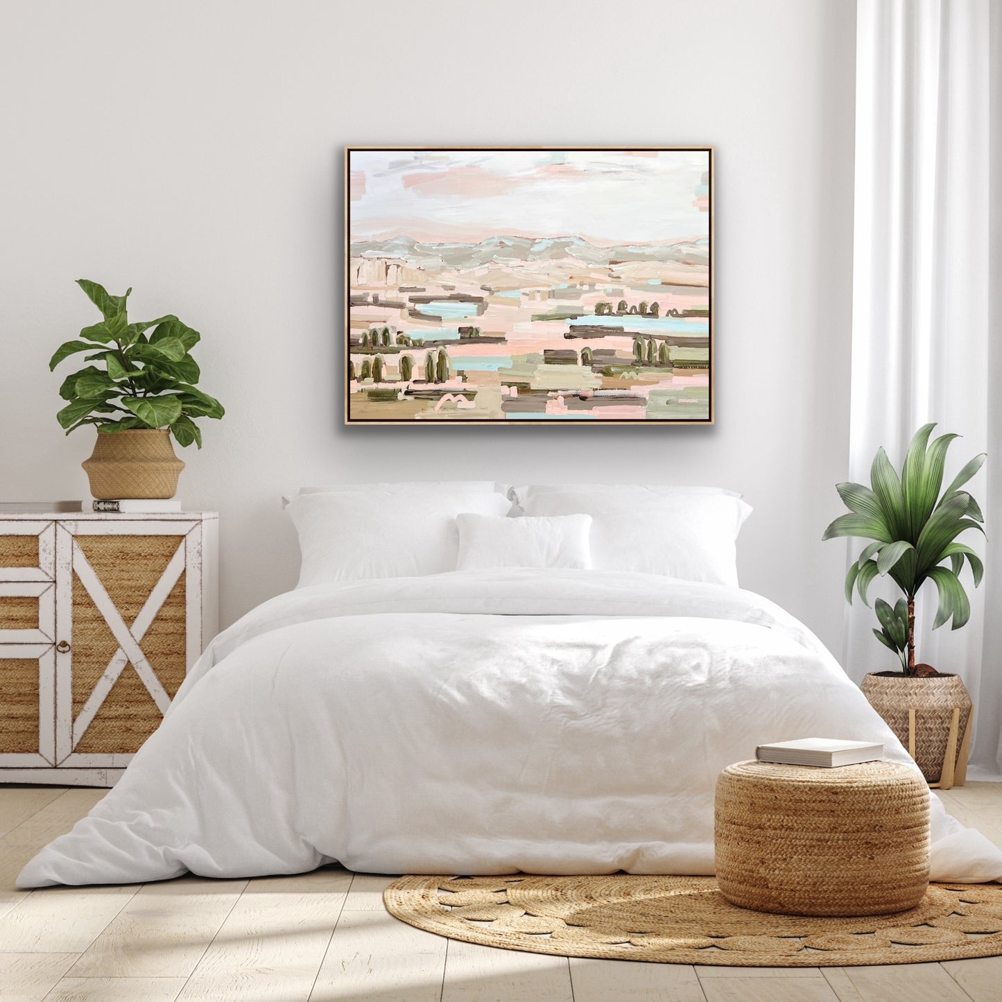 Sienna Sky 123x93cm FRAMED SOLD