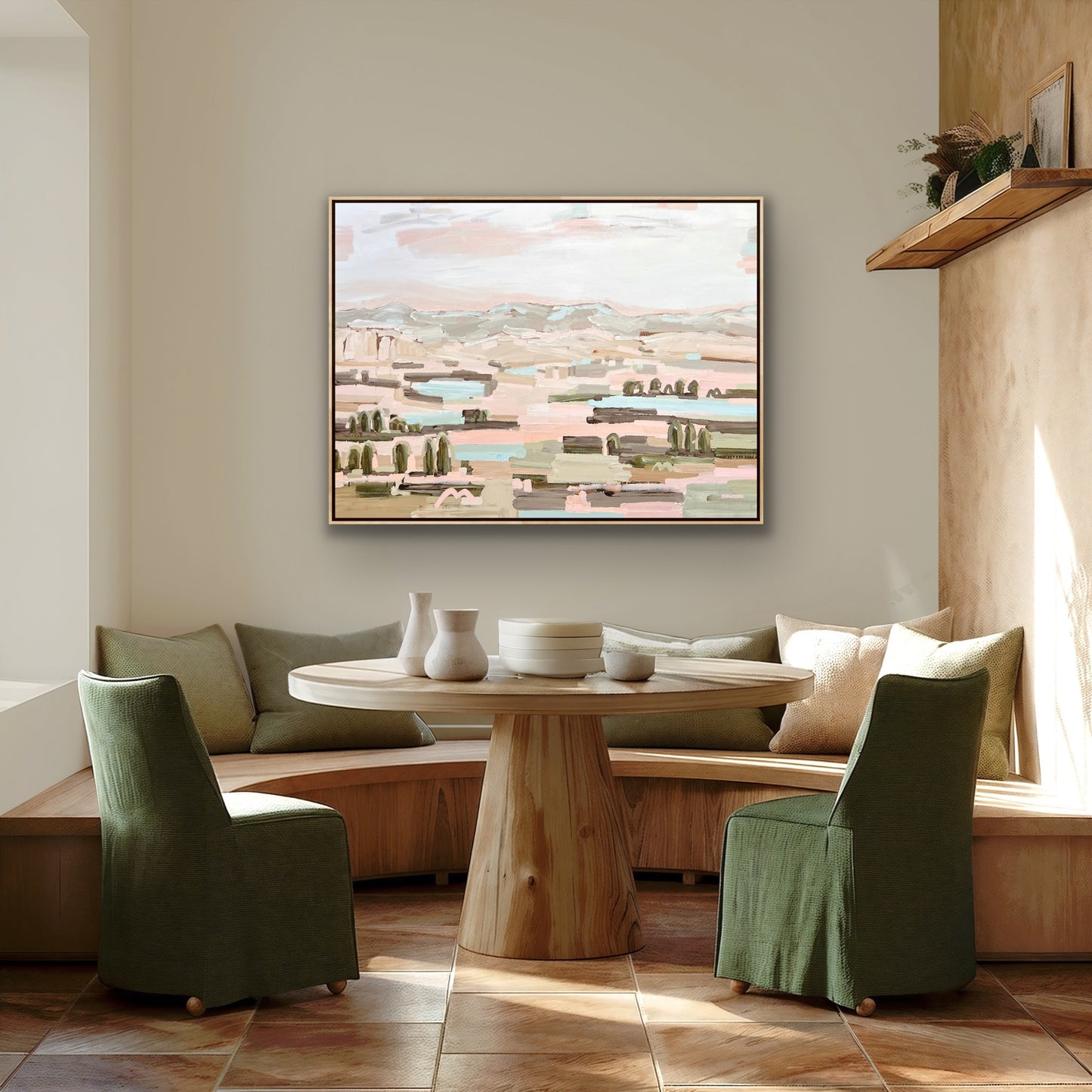 Sienna Sky 123x93cm FRAMED SOLD