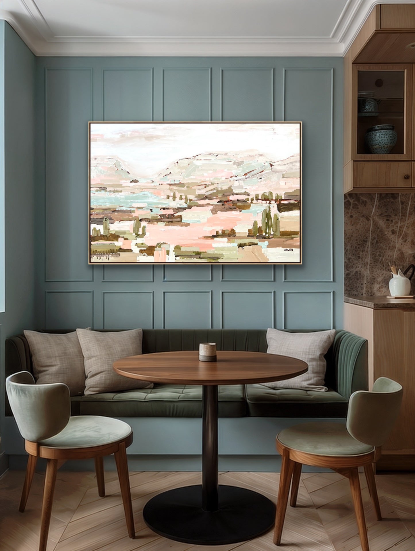 Summer In The Sunshine 153x103cm FRAMED