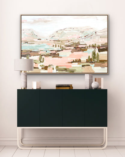 Summer In The Sunshine 153x103cm FRAMED