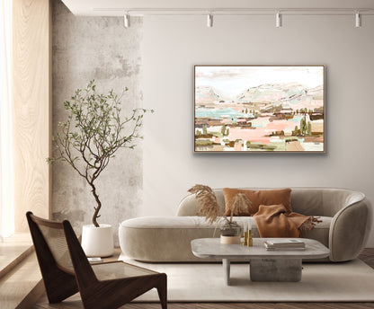 Summer In The Sunshine 153x103cm FRAMED