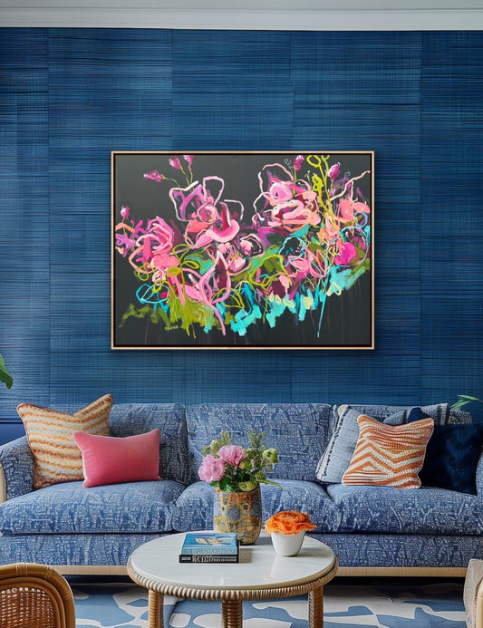Summer Love 125 x 95 cm FRAMED SOLD