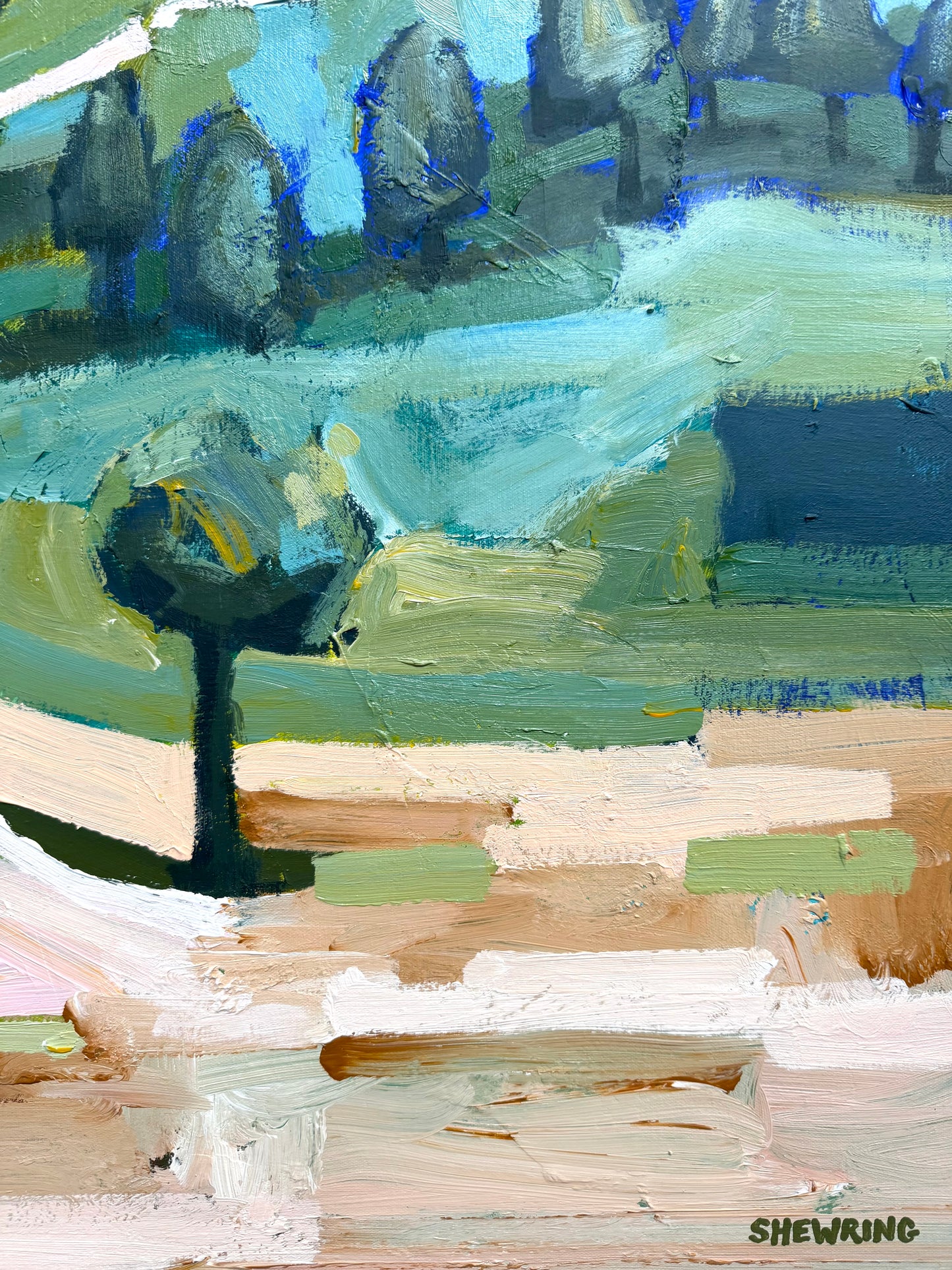 Summer Sunshine 153 x 103 cm FRAMED