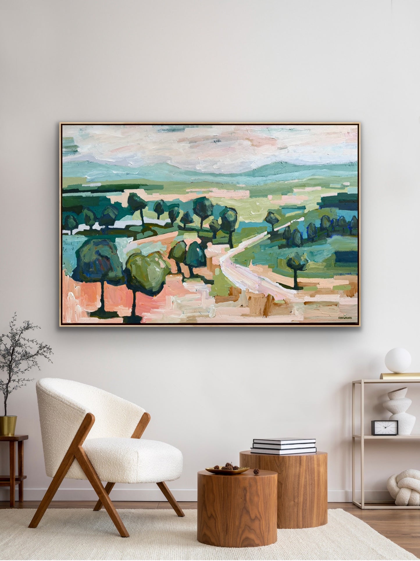 Summer Sunshine 153 x 103 cm FRAMED