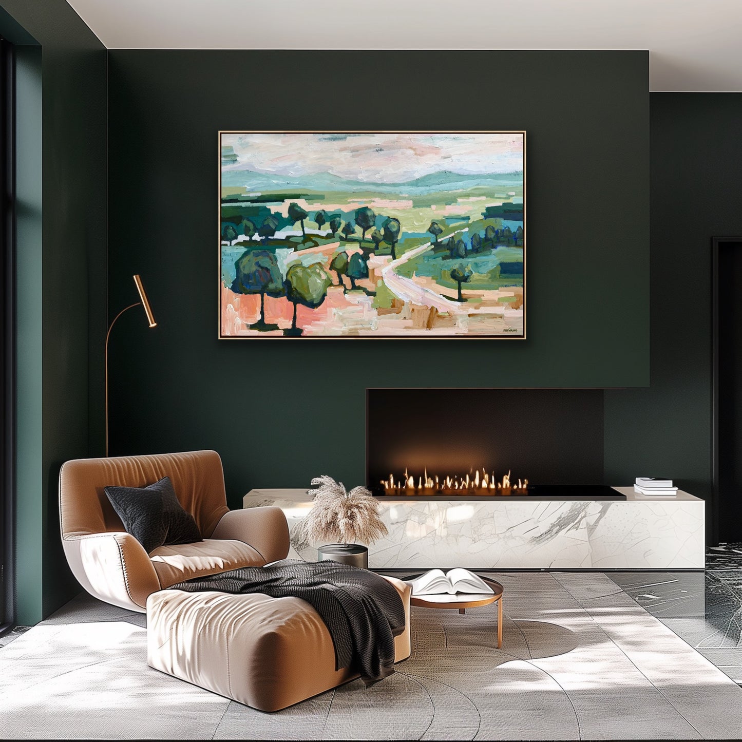 Summer Sunshine 153 x 103 cm FRAMED