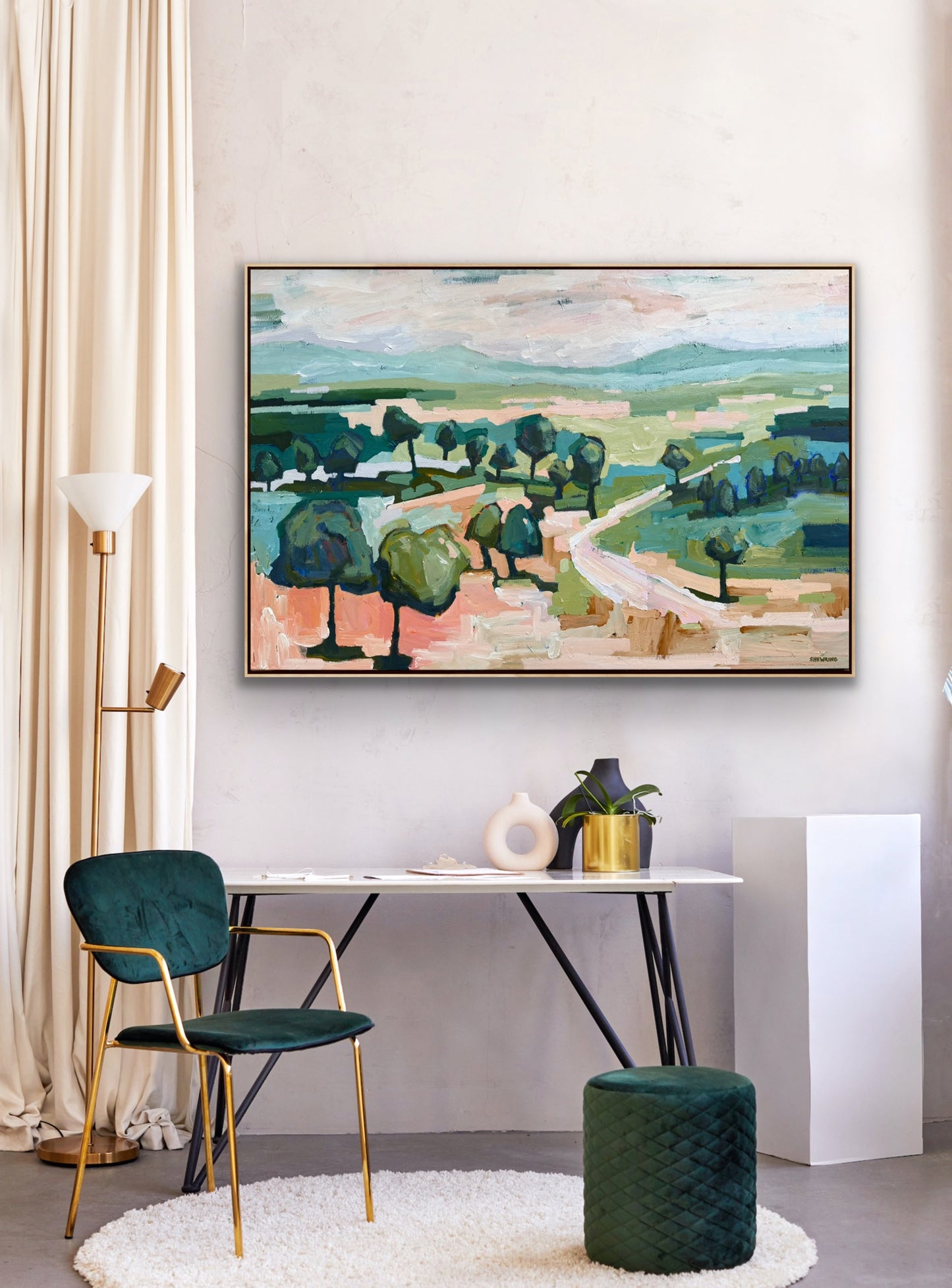 Summer Sunshine 153 x 103 cm FRAMED