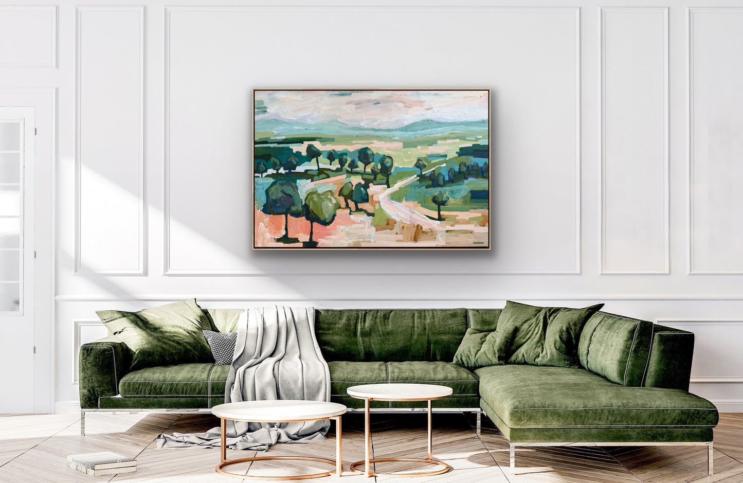 Summer Sunshine 153 x 103 cm FRAMED