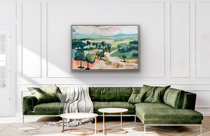 Summer Sunshine 153 x 103 cm FRAMED