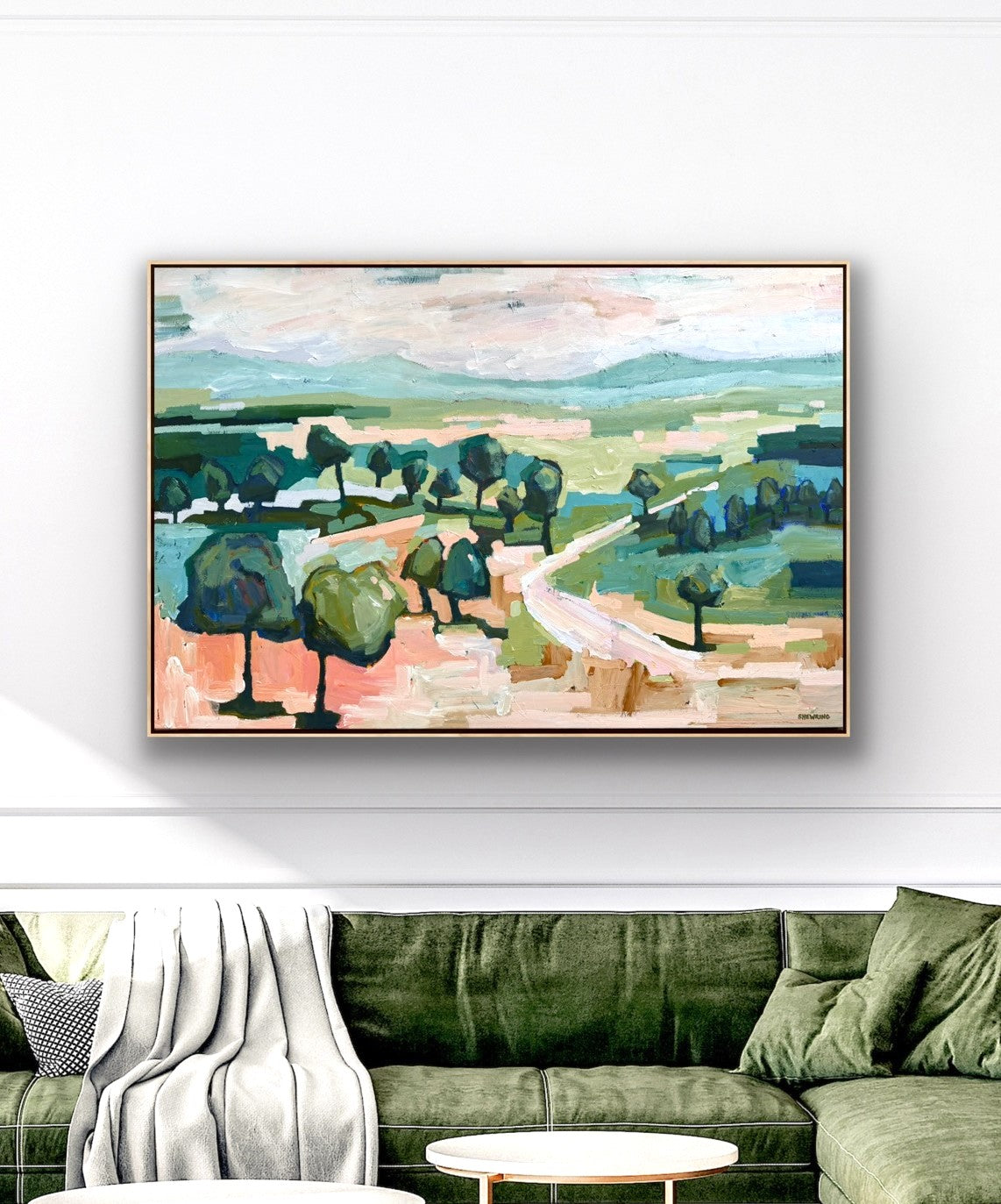 Summer Sunshine 153 x 103 cm FRAMED