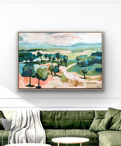 Summer Sunshine 153 x 103 cm FRAMED