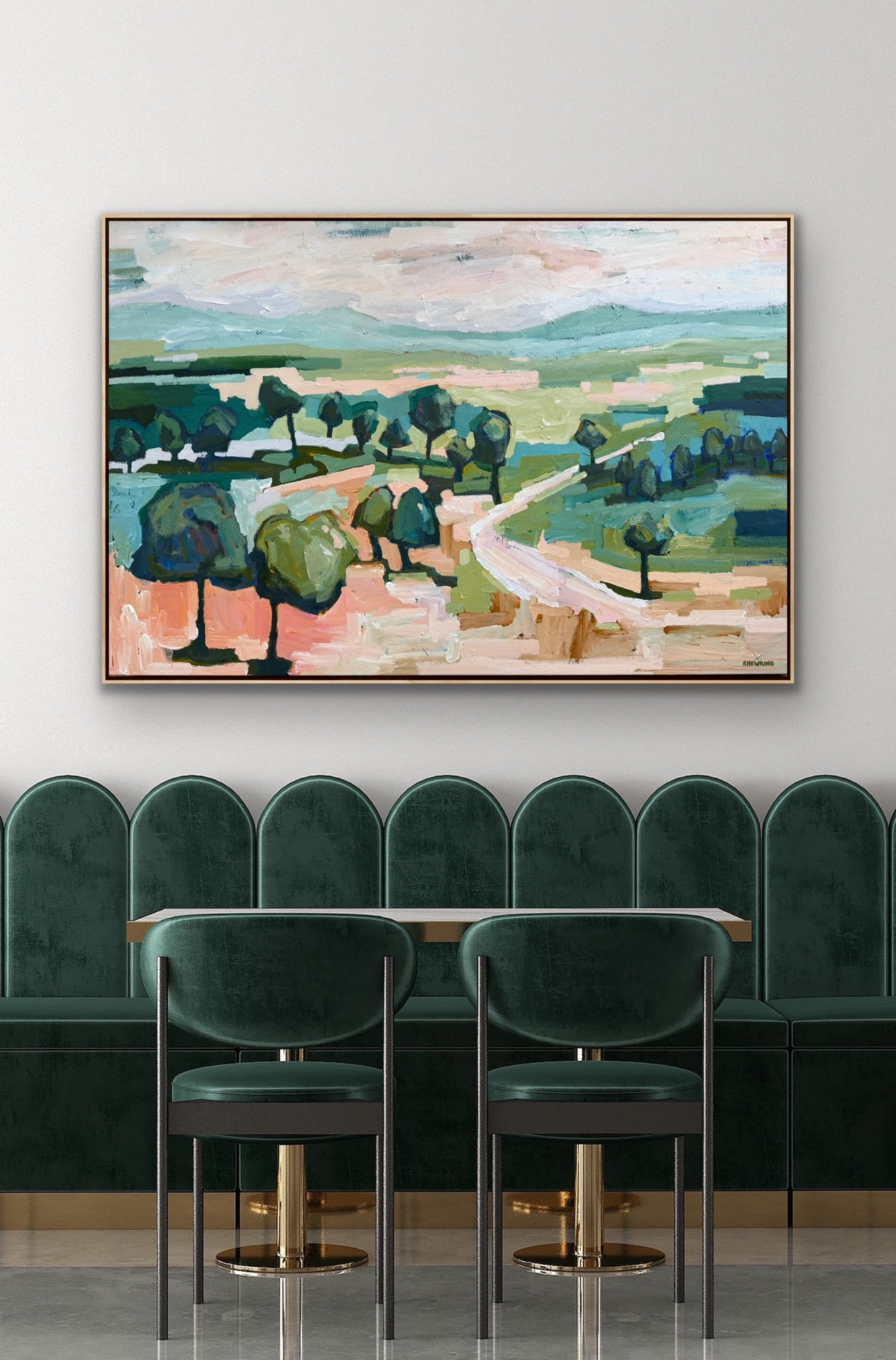 Summer Sunshine 153 x 103 cm FRAMED