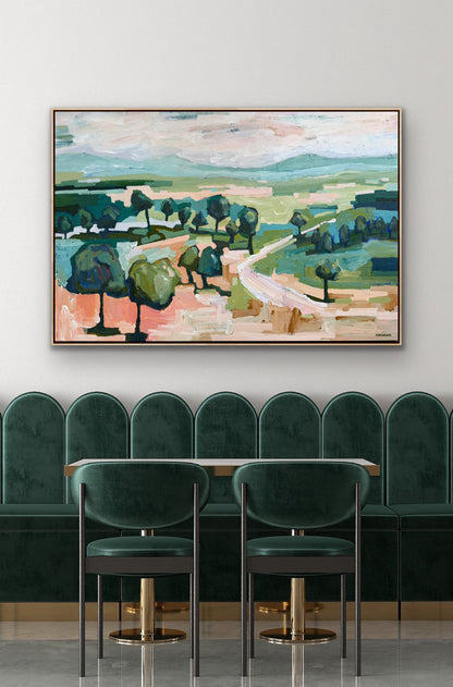 Summer Sunshine 153 x 103 cm FRAMED