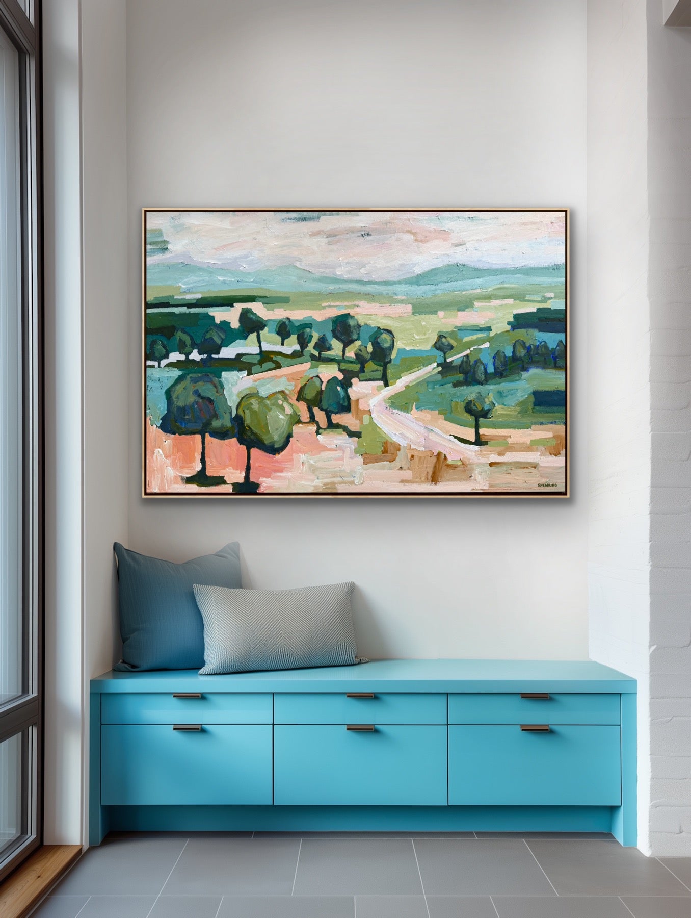 Summer Sunshine 153 x 103 cm FRAMED