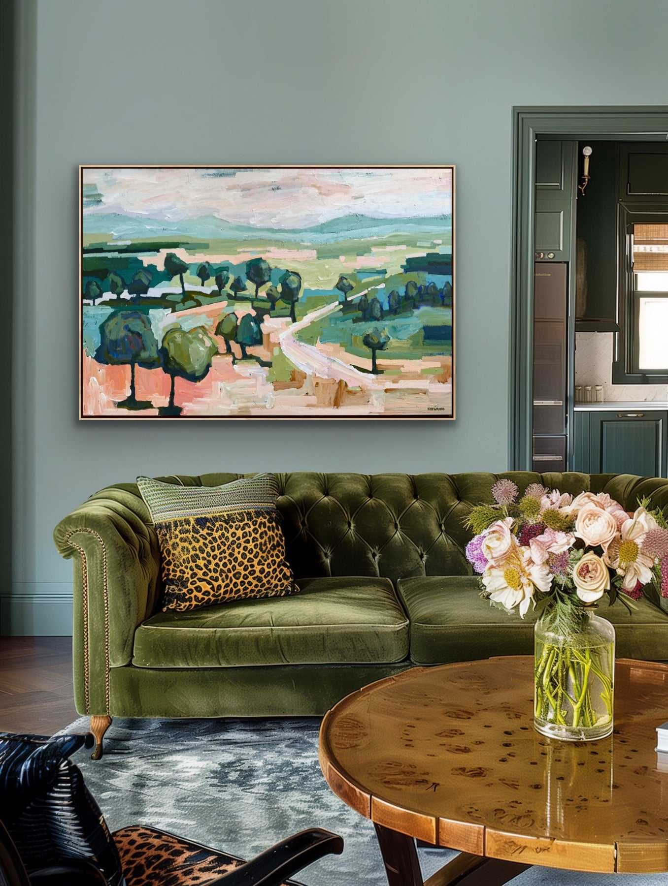 Summer Sunshine 153 x 103 cm FRAMED
