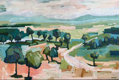 Summer Sunshine 153 x 103 cm FRAMED