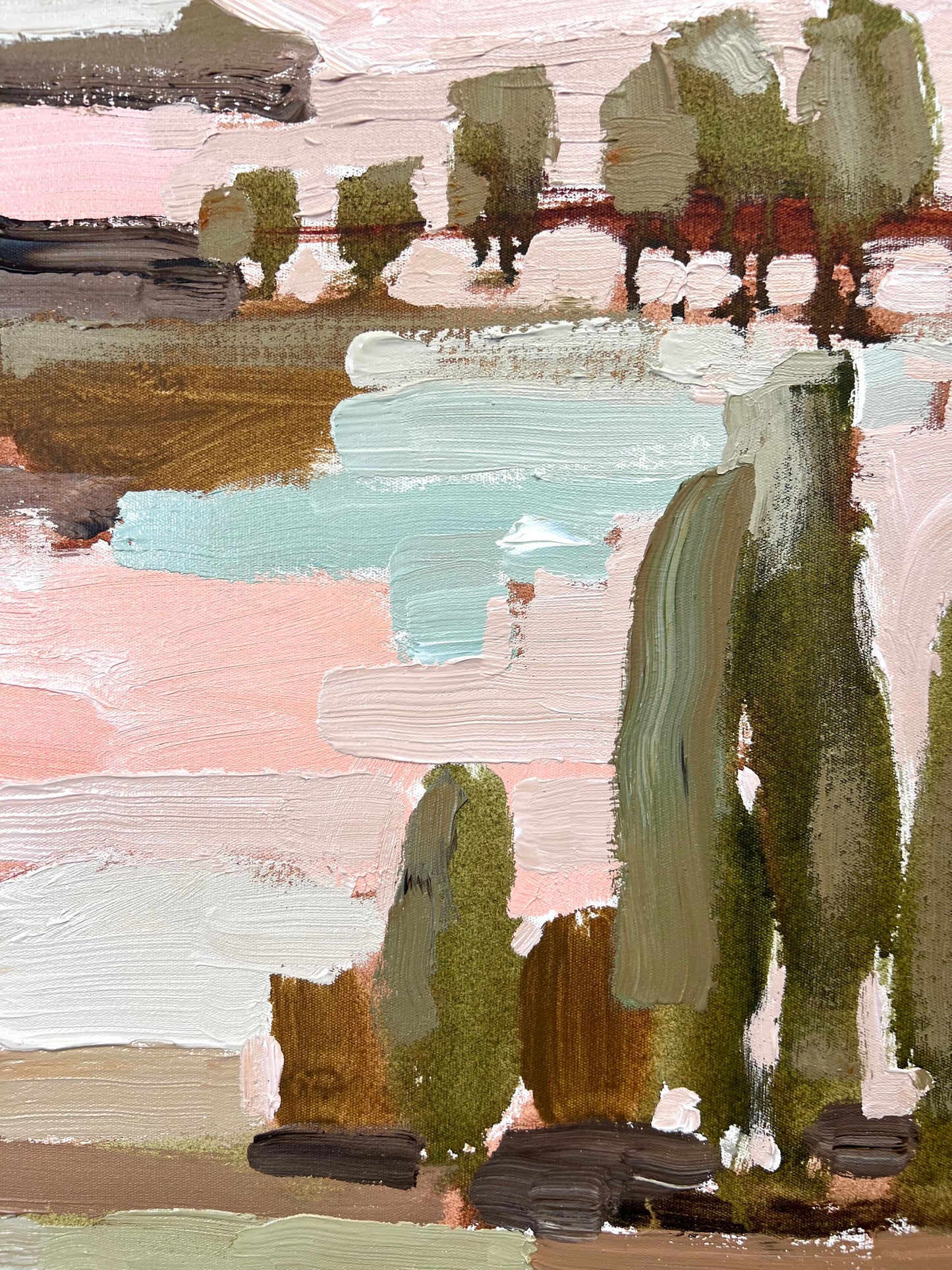 Summer In The Sunshine 153x103cm FRAMED