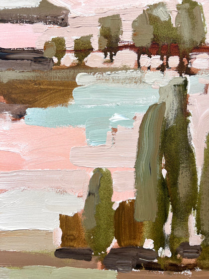 Summer In The Sunshine 153x103cm FRAMED