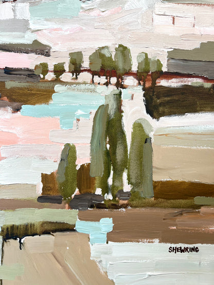 Summer In The Sunshine 153x103cm FRAMED