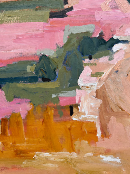 Summertime With You 103x103cm FRAMED