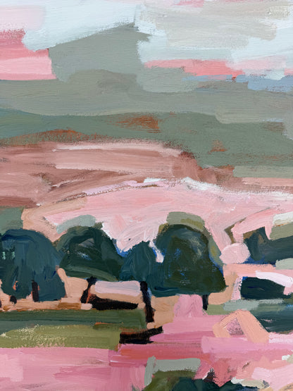 Summertime With You 103x103cm FRAMED