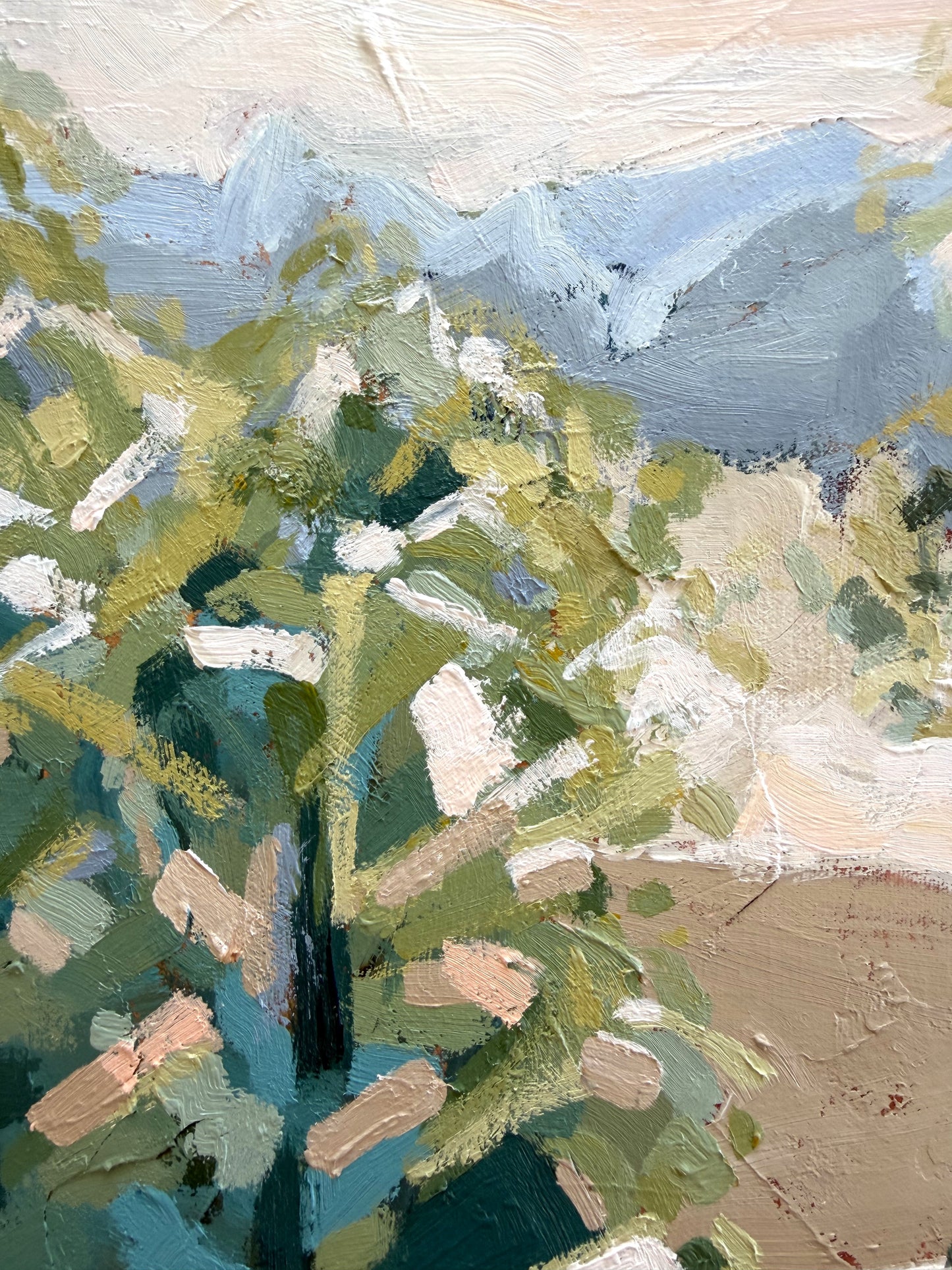 Sunbeams 64x54cm FRAMED **exclusively available at Martine Gallery - link inside here**