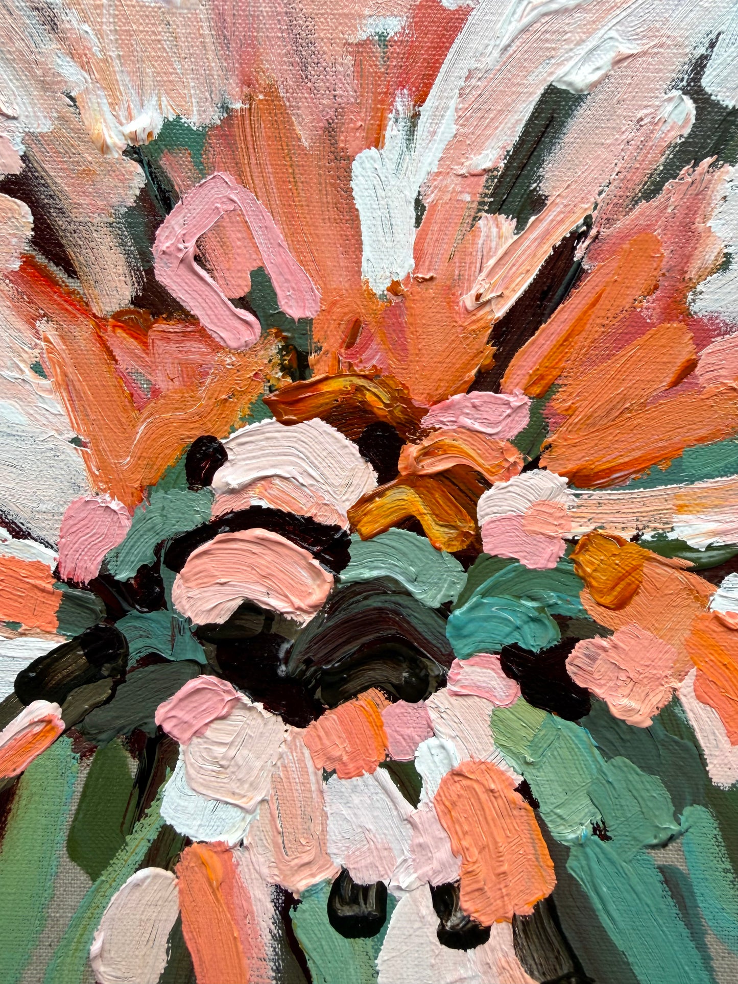 Sunday Morning 53x53cm FRAMED