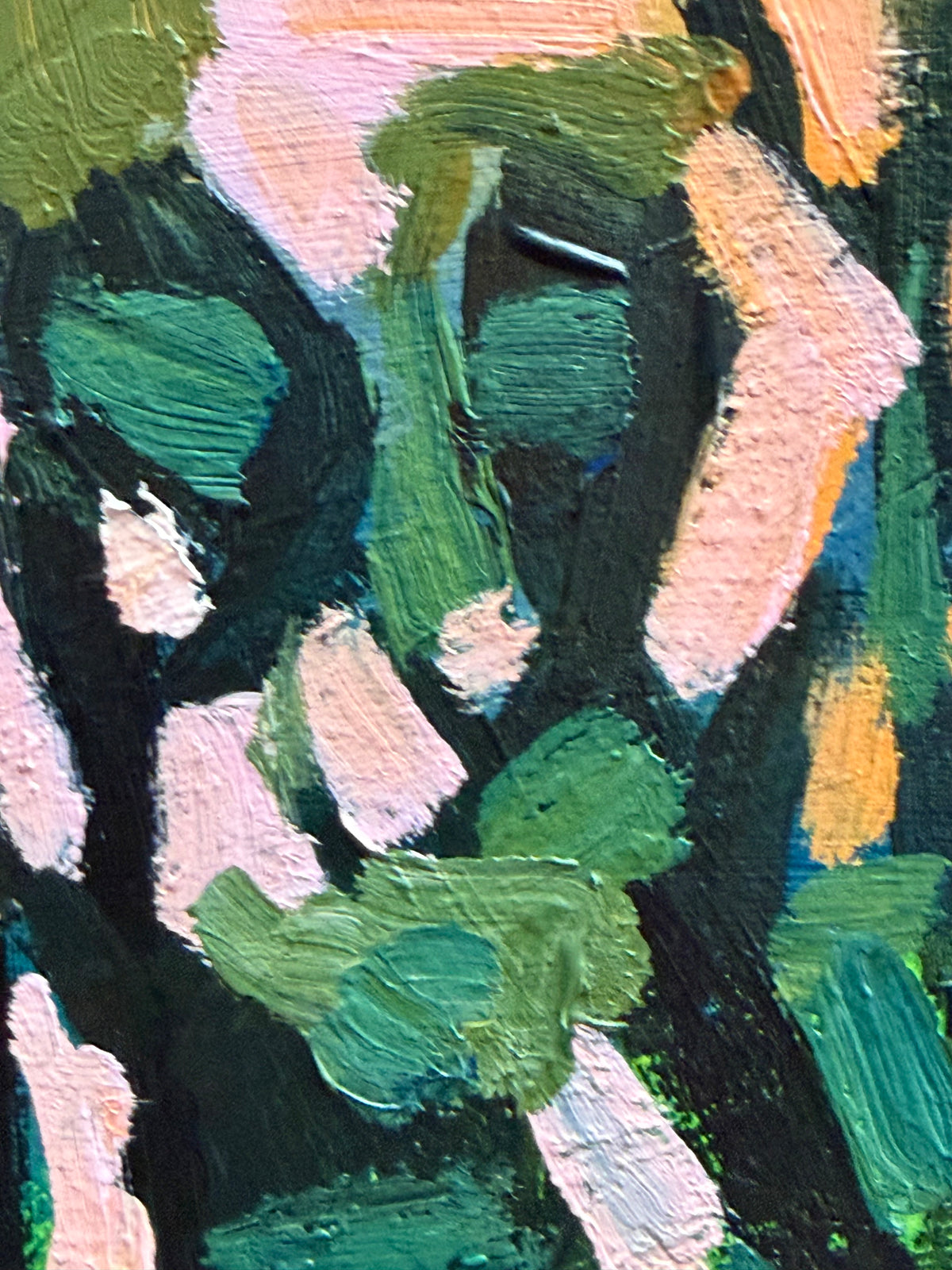Sunset In The Woods 28 x 23 cm FRAMED