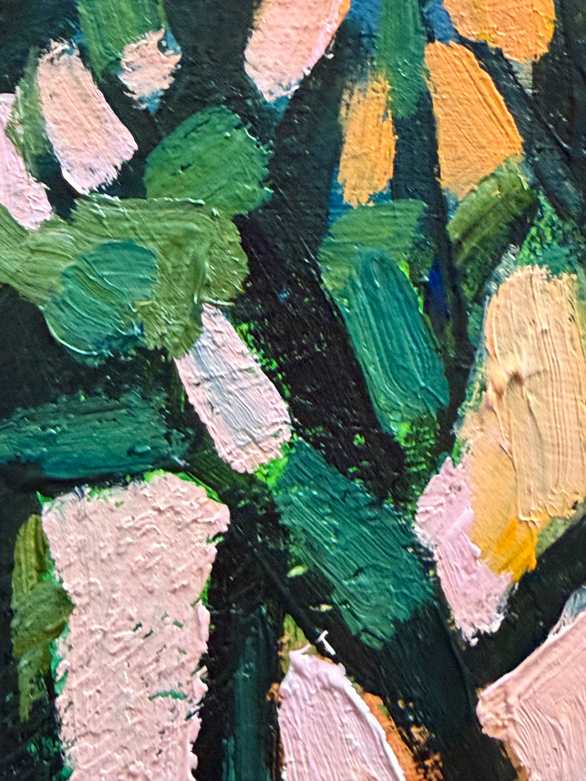 Sunset In The Woods 28 x 23 cm FRAMED