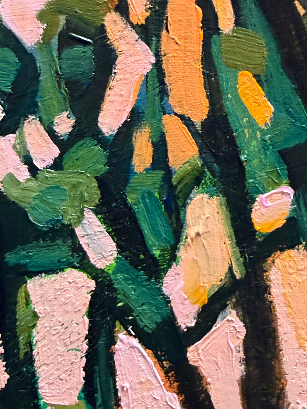 Sunset In The Woods 28 x 23 cm FRAMED