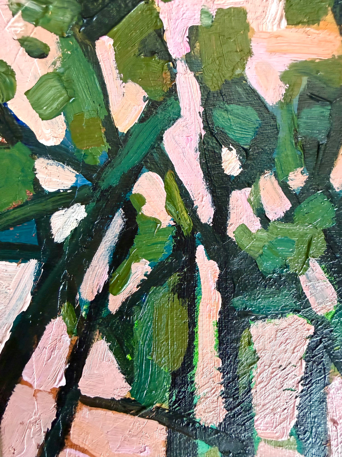 Sunset In The Woods 28 x 23 cm FRAMED