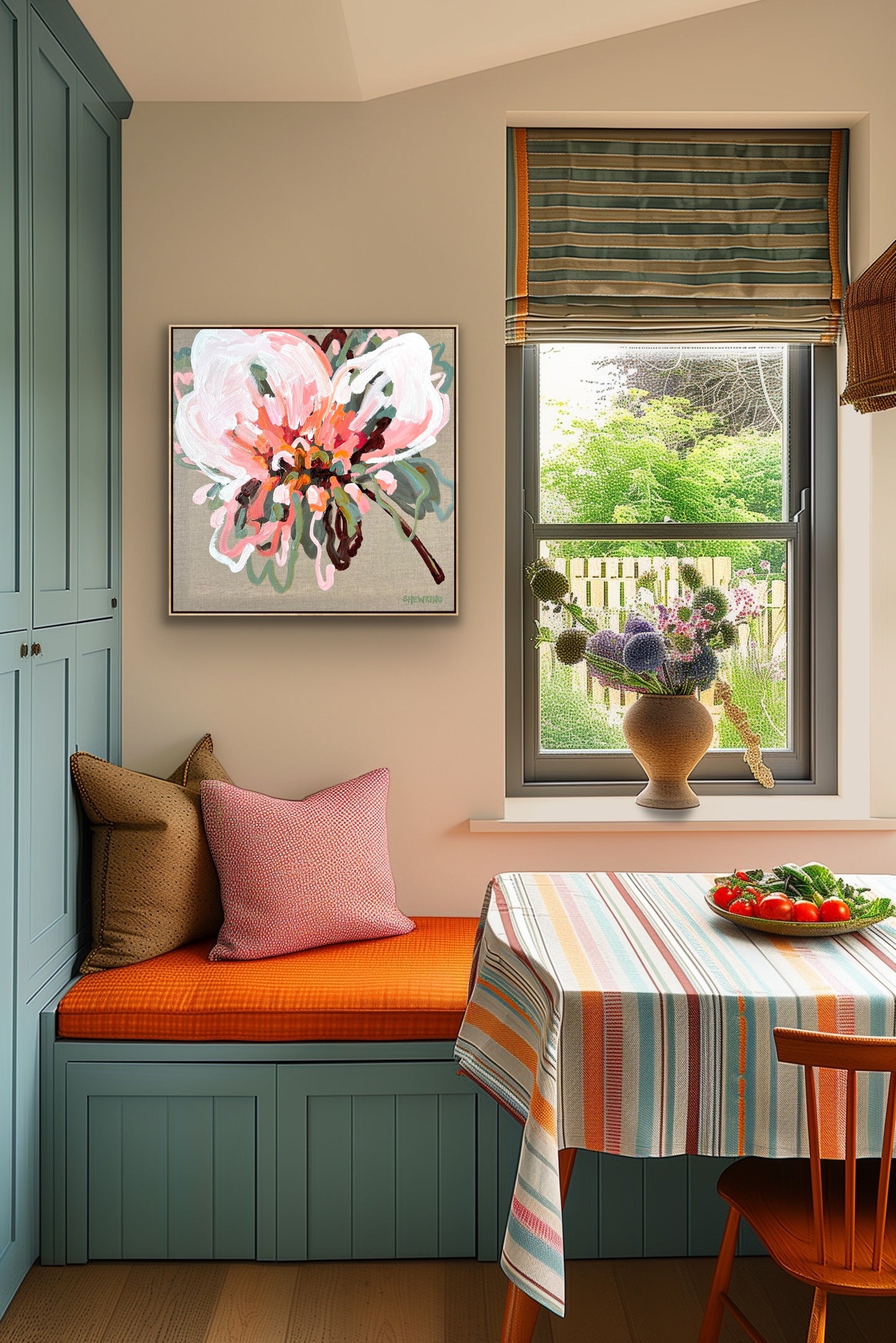 The Best Days 53x53cm FRAMED SOLD