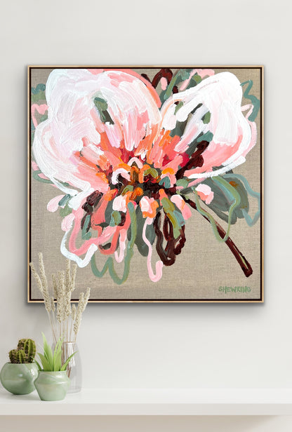 The Best Days 53x53cm FRAMED SOLD