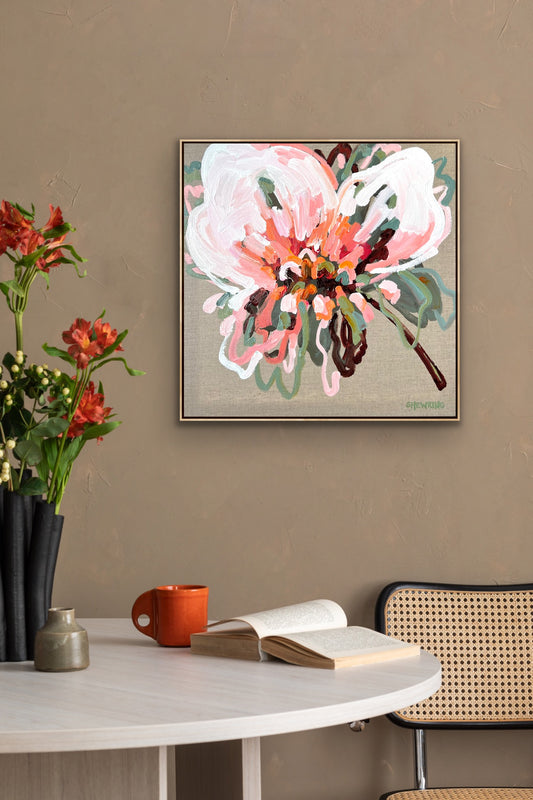 The Best Days 53x53cm FRAMED SOLD