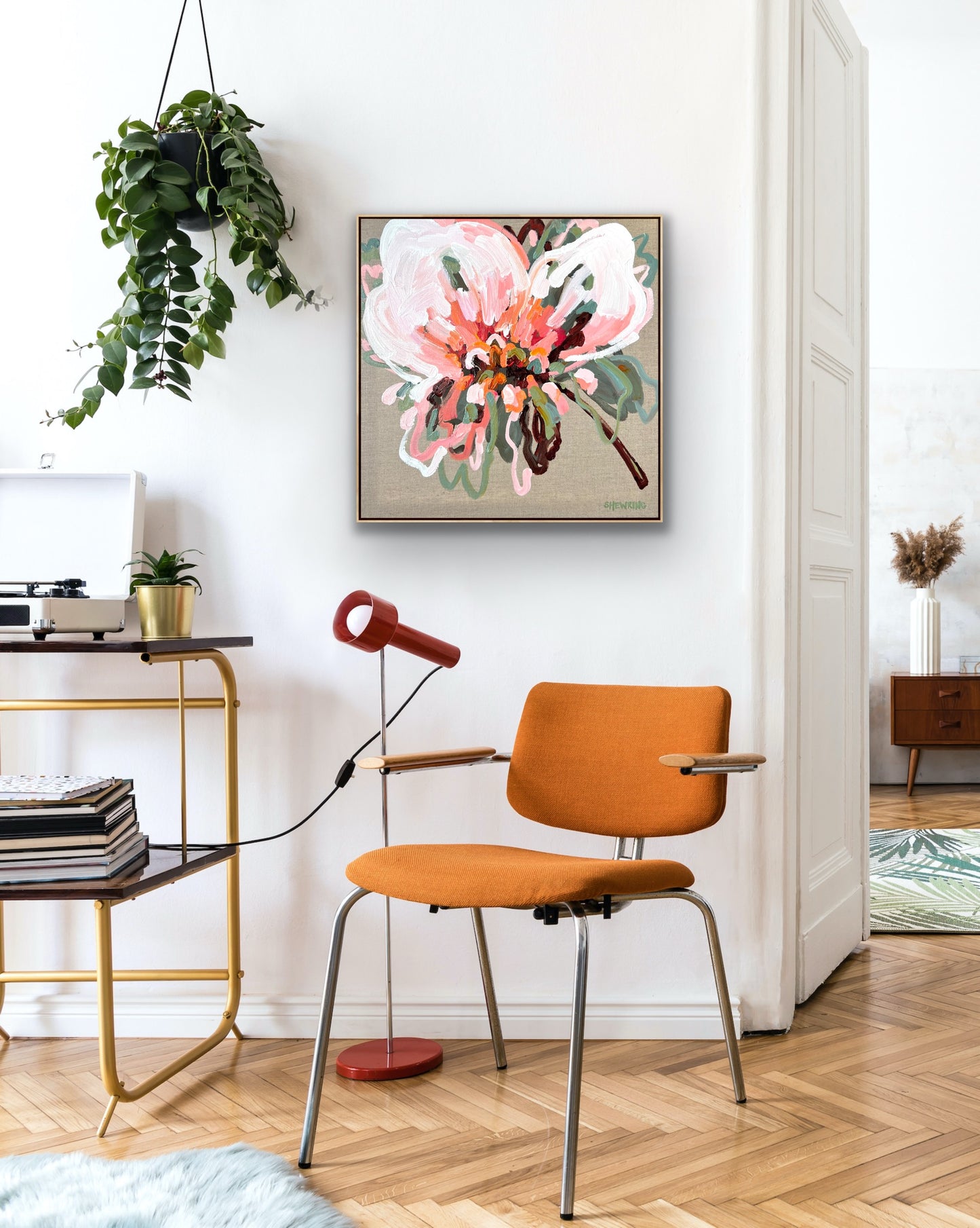 The Best Days 53x53cm FRAMED SOLD