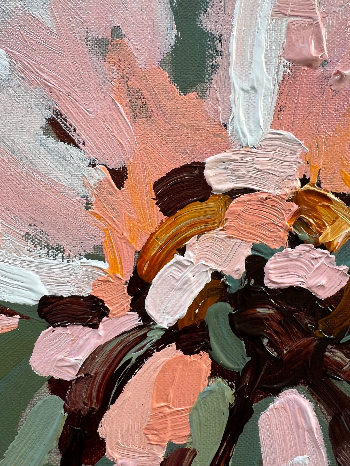 The Flower 53x53cm FRAMED