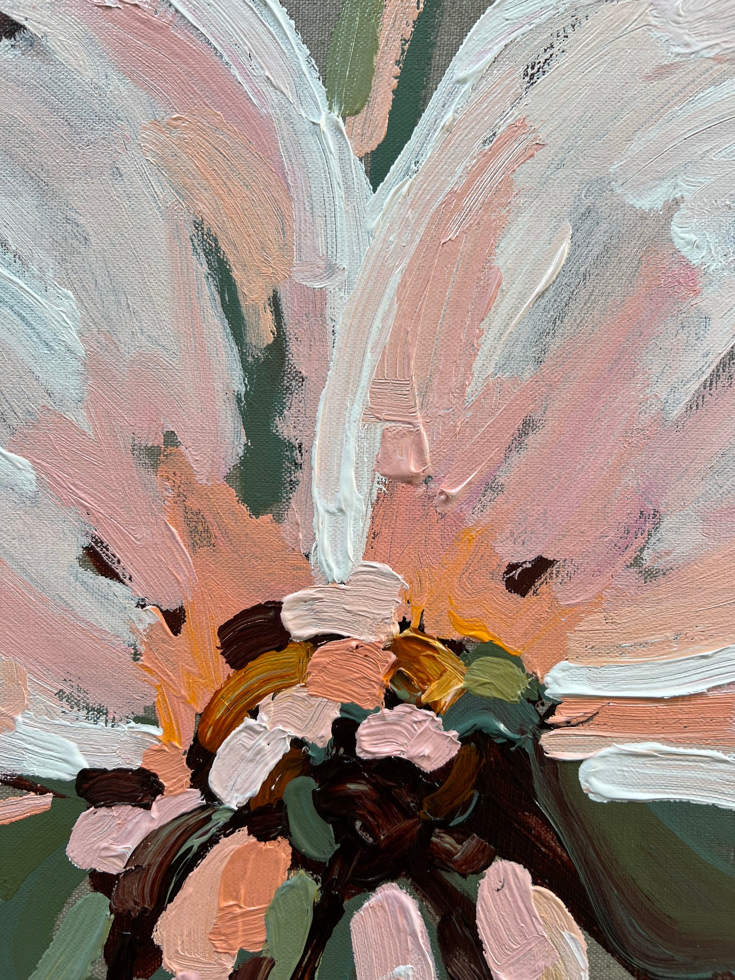 The Flower 53x53cm FRAMED