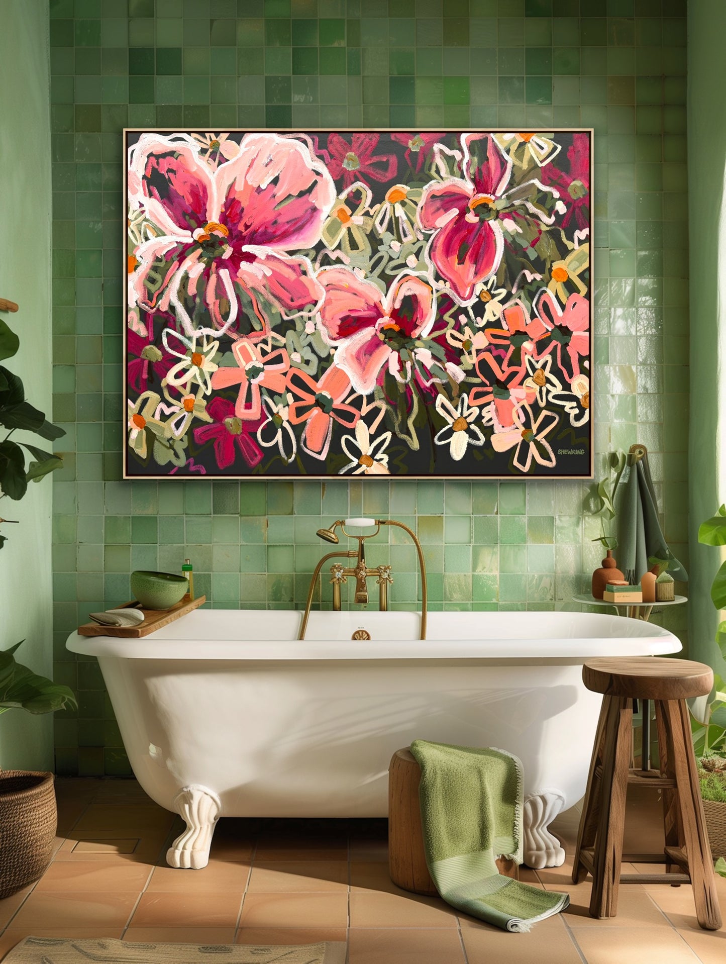 The Joy Of You 148x111 cm Framed