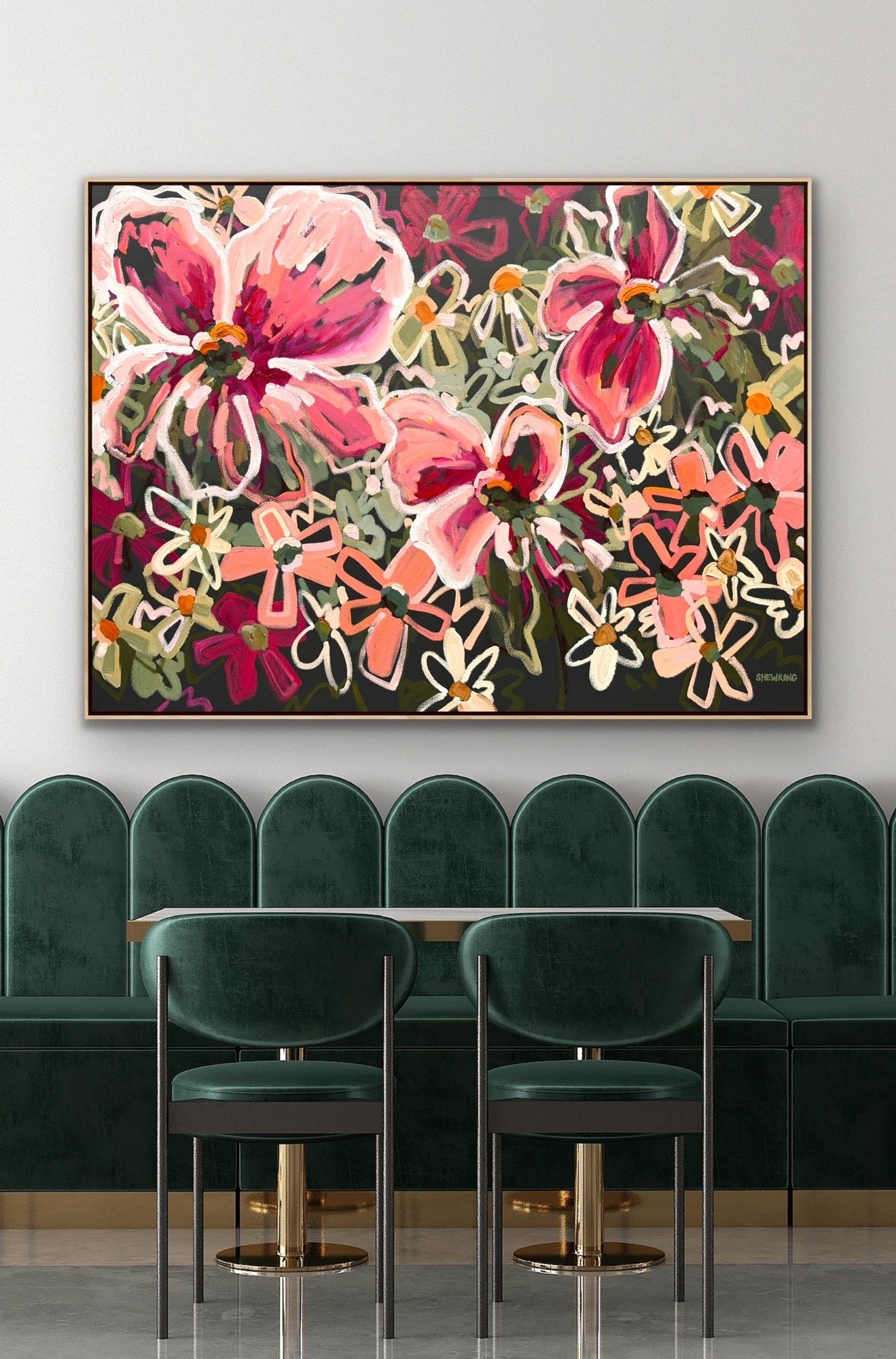 The Joy Of You 148x111 cm Framed