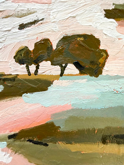 The Three Of Us 28 x 23 cm FRAMED