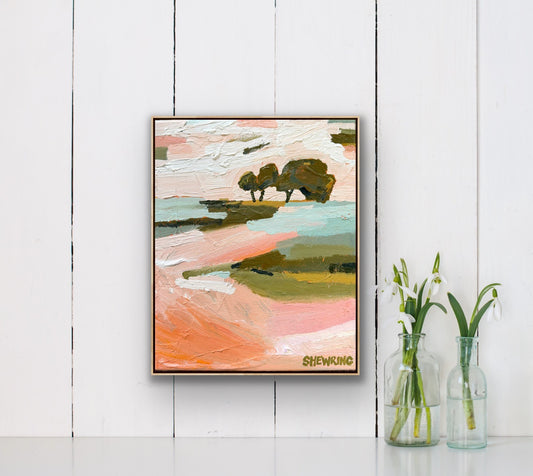 The Three Of Us 28 x 23 cm FRAMED