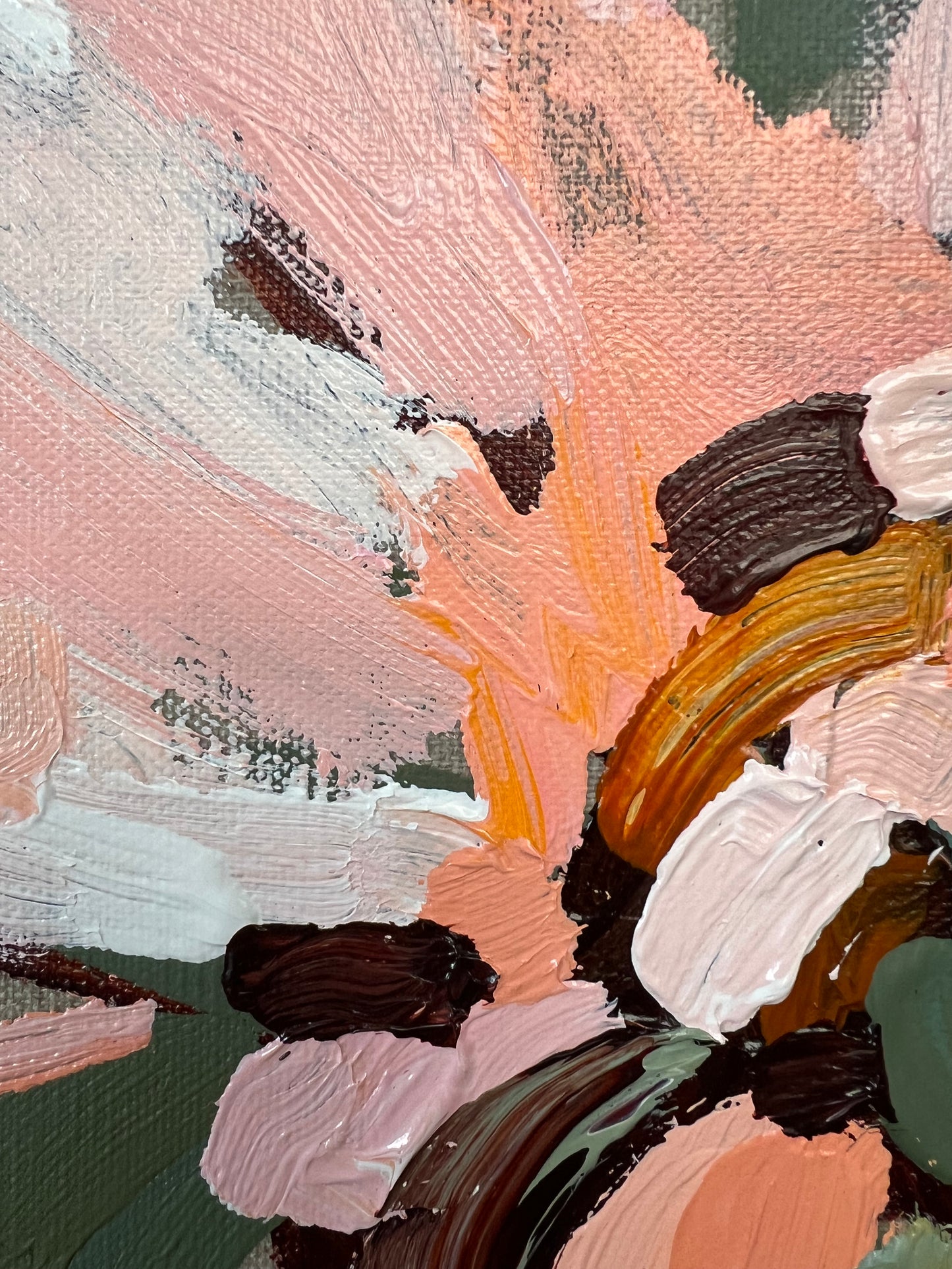 The Flower 53x53cm FRAMED