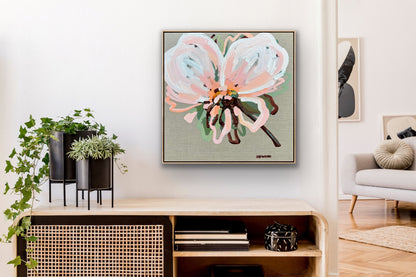 The Flower 53x53cm FRAMED