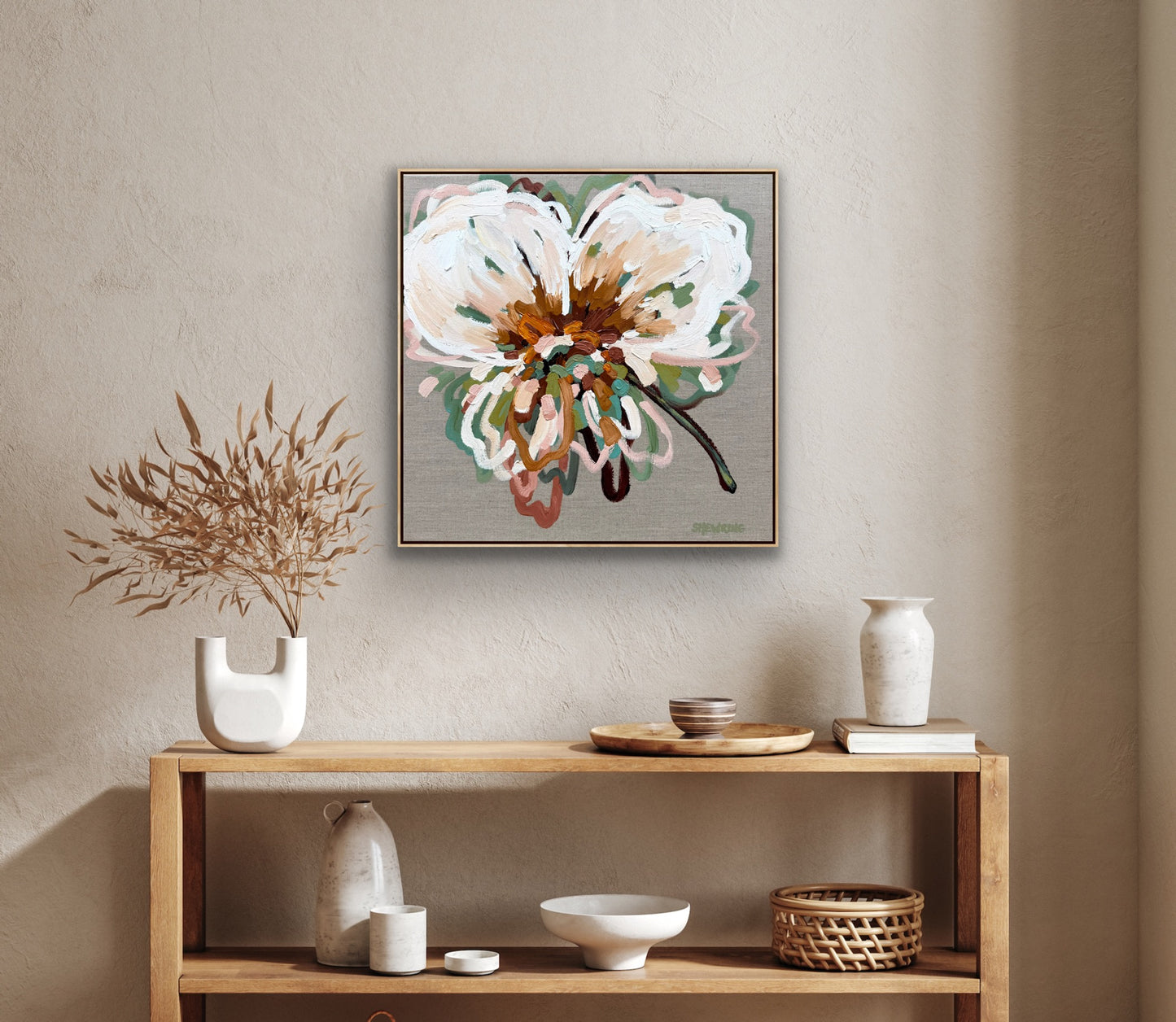 To Love You 53x53cm FRAMED