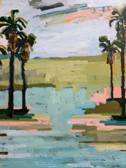 Tropical Paradise 153 x 103 cm FRAMED