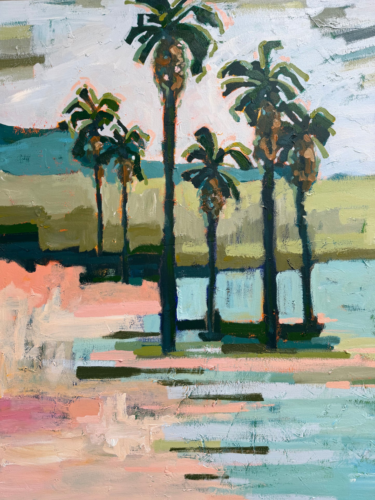 Tropical Paradise 153 x 103 cm FRAMED